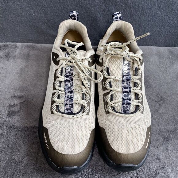 Rocky V-Lite Women's Lace-Up 4” Nano Composite Work Shoe Women's 10 Light Brown - Picture 10 of 11